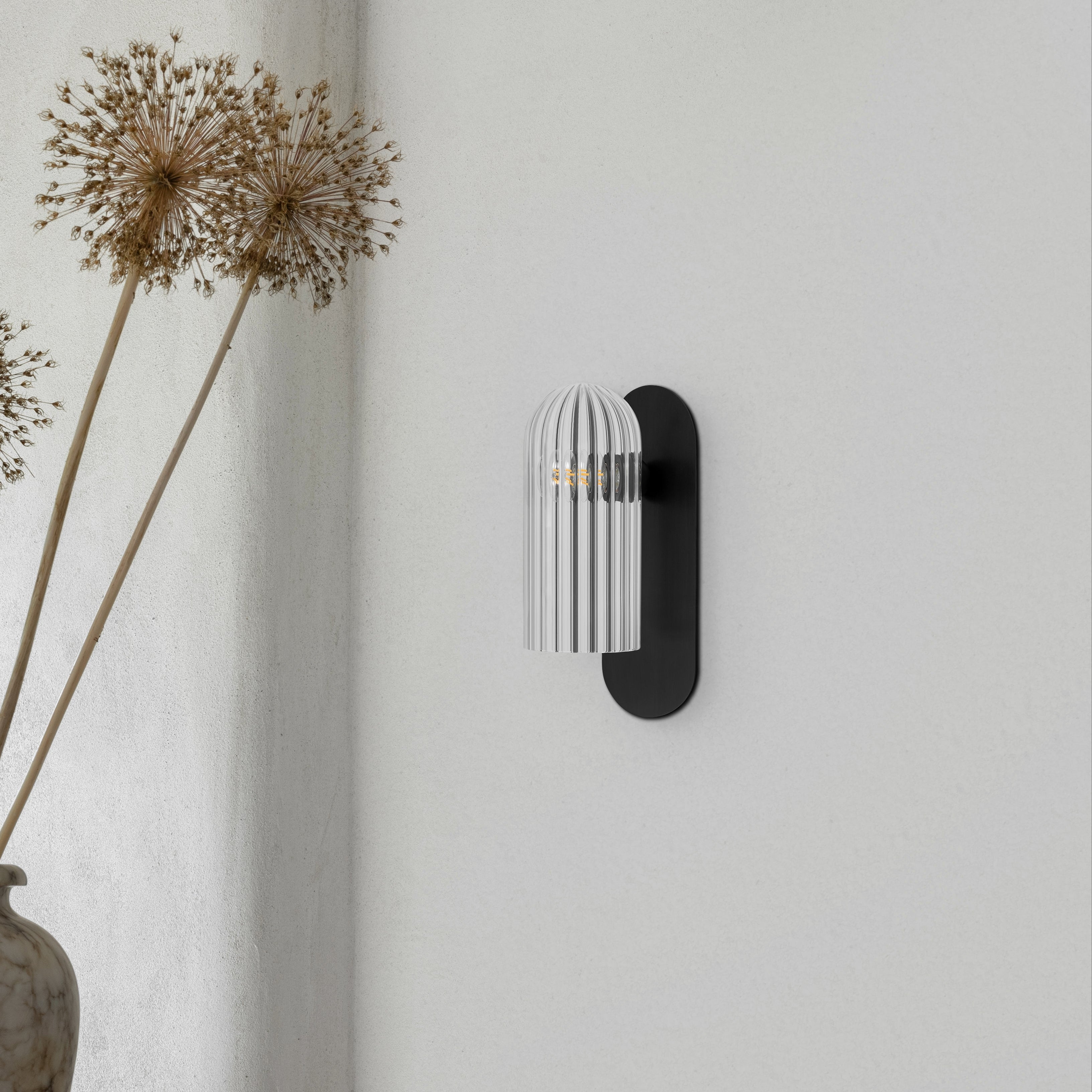Schwung Odyssey Paris Black Gunmetal Wall Light